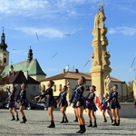 Poświęcenie rynku i kolumny maryjnej w Kietrzu