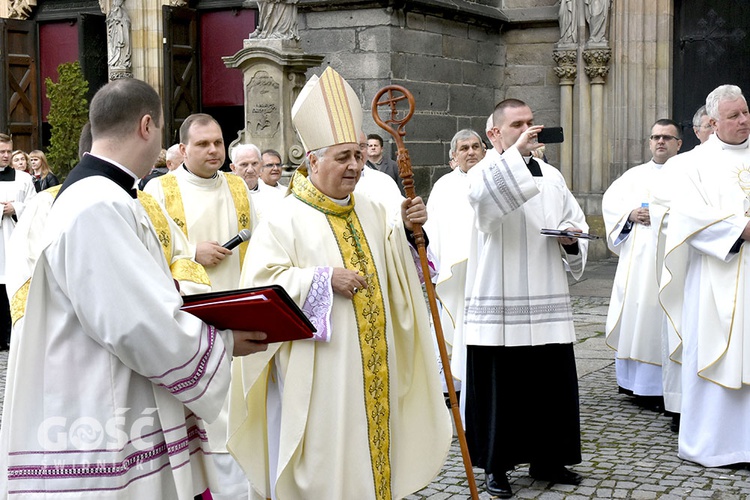 Wizyta Nuncjusza Apostolskiego w Świdnicy