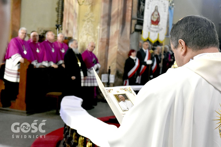 Wizyta Nuncjusza Apostolskiego w Świdnicy