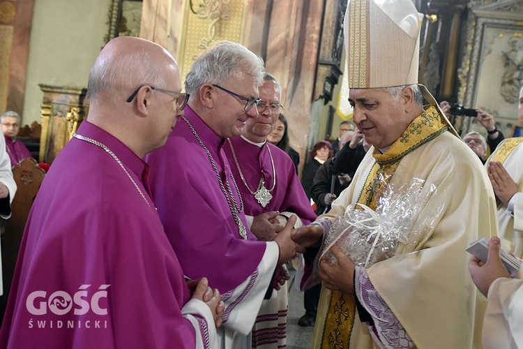 Wizyta Nuncjusza Apostolskiego w Świdnicy