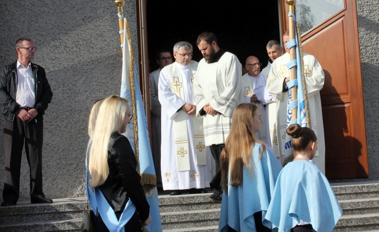 Poświęcenie kościoła w Łagiewnikach Wielkich