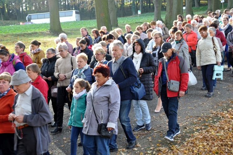 Pielgrzymka Żywego Różańca na Górę Świętej Anny