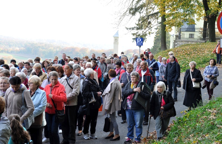 Pielgrzymka Żywego Różańca na Górę Świętej Anny