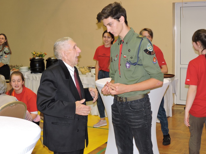 Kutno. Spotkanie z kombatantami w I LO im. H. Dąbrowskiego