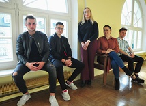 ▲	Studenci dziennikarstwa i komunikacji społecznej KUL.