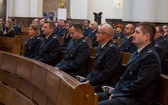Katowice. Inspektorzy transportu drogowego w katedrze