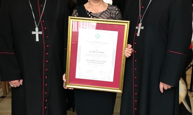 Elżbieta Wryk otrzymała medal KEP "Benemerenti in Opere Evangelizationis"