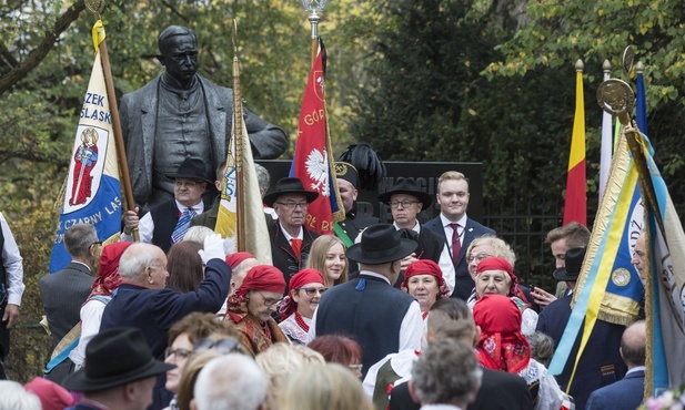 "Wreszcie". Prezydent odsłonił pomnik Wojciecha Korfantego w Warszawie