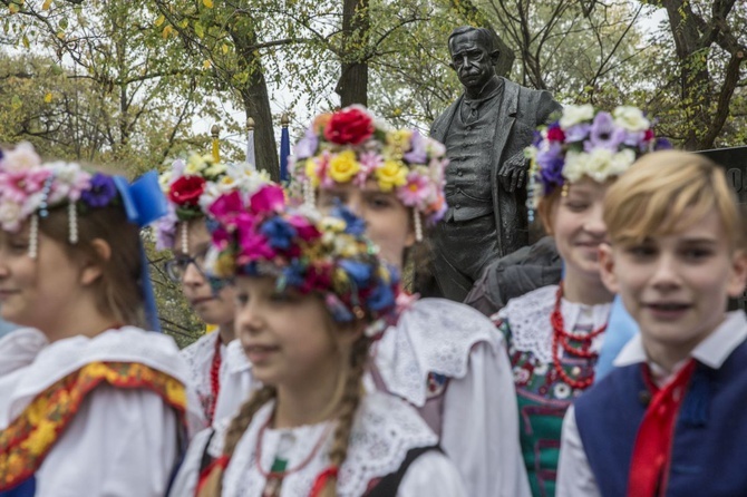 Prezydent Andrzej Duda odsłonił pomnik Wojciecha Korfantego