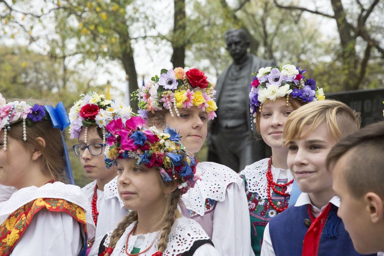 Prezydent Andrzej Duda odsłonił pomnik Wojciecha Korfantego