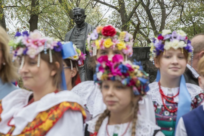 Prezydent Andrzej Duda odsłonił pomnik Wojciecha Korfantego