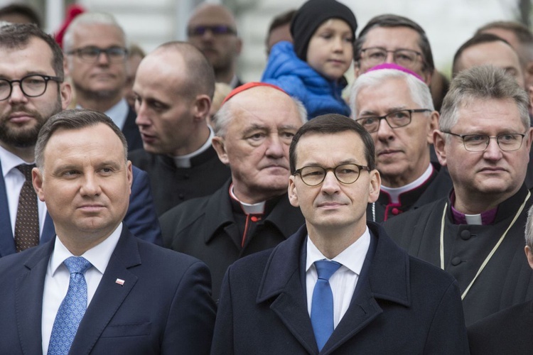 Prezydent Andrzej Duda odsłonił pomnik Wojciecha Korfantego