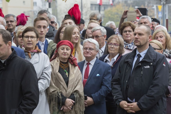 Prezydent Andrzej Duda odsłonił pomnik Wojciecha Korfantego