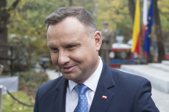 Prezydent Andrzej Duda odsłonił pomnik Wojciecha Korfantego