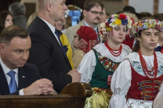 Prezydent Andrzej Duda odsłonił pomnik Wojciecha Korfantego