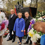 Prezydent Andrzej Duda odsłonił pomnik Wojciecha Korfantego