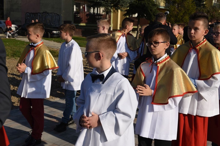 Pierwsza Msza św. w kościele pw. Miłosierdzia Bożego w Starym Sączu