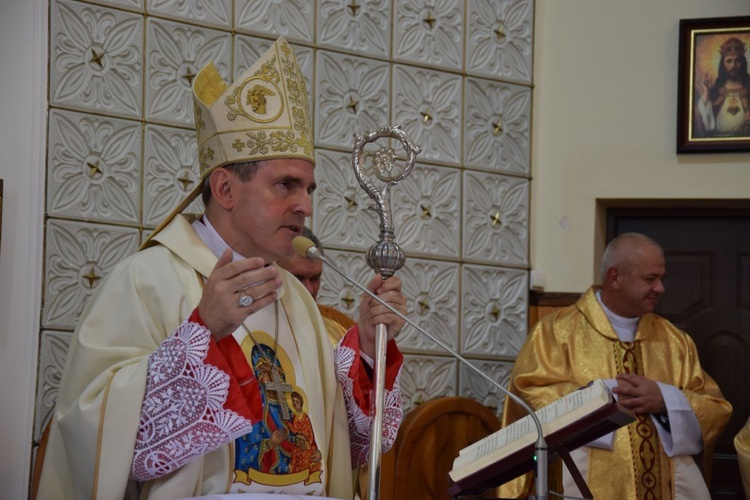 Poświęcenie kościoła w Andrzejowie. 