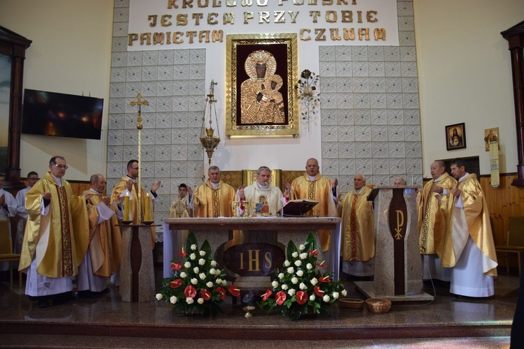 Poświęcenie kościoła w Andrzejowie. 