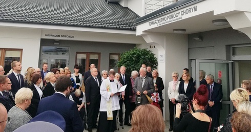 Poświęcenie hospicjum stacjonarnego w Pile