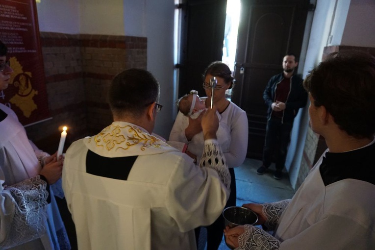 Chrzest w rycie trydenckim w Świdnicy