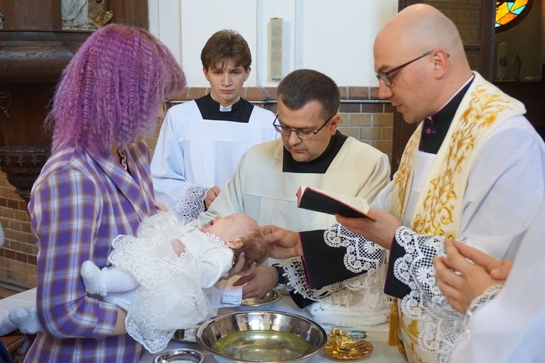 Chrzest w rycie trydenckim w Świdnicy