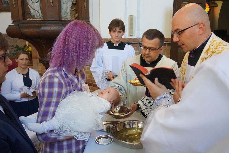 Chrzest w rycie trydenckim w Świdnicy