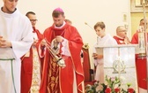 Wprowadzenie relikwii męczenników z Pariacoto do kościoła w Czernichowie