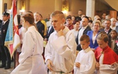 Wprowadzenie relikwii męczenników z Pariacoto do kościoła w Czernichowie