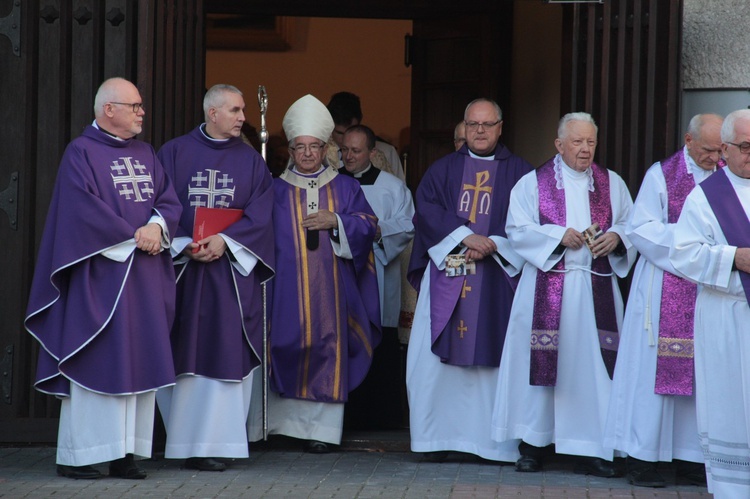 Pogrzeb o. Floriana Pełki SJ