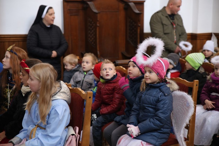 Marsz świetych w Sandomierzu 