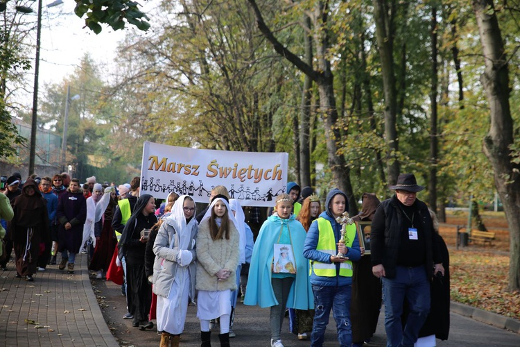 Marsz świetych w Sandomierzu 