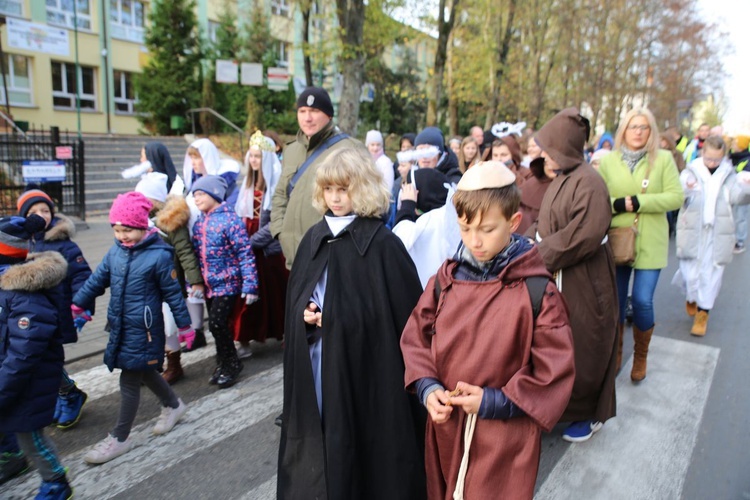 Marsz świetych w Sandomierzu 