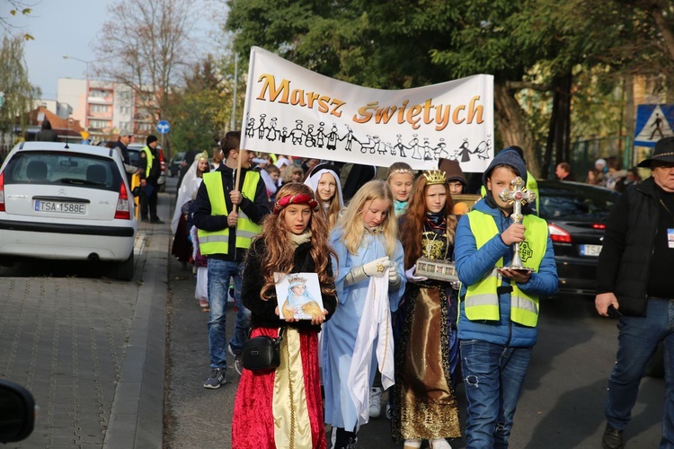 Marsz świetych w Sandomierzu 