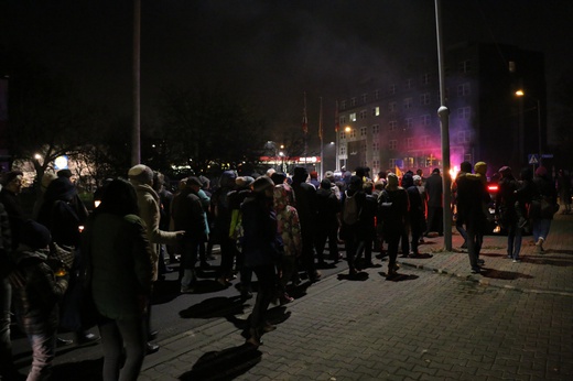 Katowice. Marsz świętych