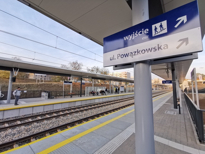 Nowa stacja Warszawa Powązki już czynna