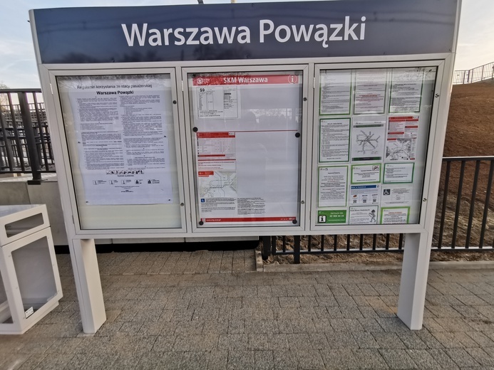 Nowa stacja Warszawa Powązki już czynna