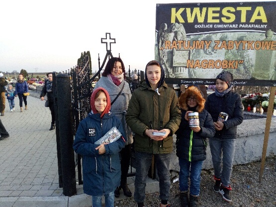 Kwesta na goźlickiej nekropolii