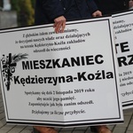 Protest ekologiczny "Benzen nas zabija"