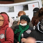 Protest ekologiczny "Benzen nas zabija"