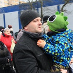 Protest ekologiczny "Benzen nas zabija"