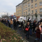 Protest ekologiczny "Benzen nas zabija"