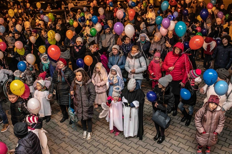 Marsz Wszystkich Świętych w Kątach Wrocławskich