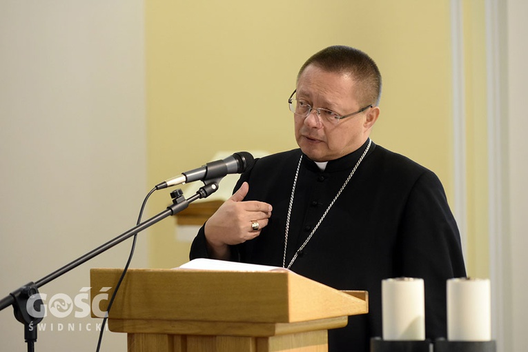 Rekolekcje dla księży z abp. Rysiem w Ząbkowicach Śl.