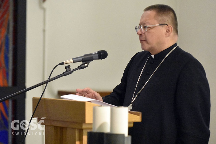 Rekolekcje dla księży z abp. Rysiem w Ząbkowicach Śl.