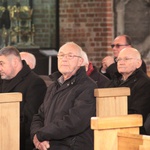 Abp Marek Jędraszewski w bazylice św. Brygidy