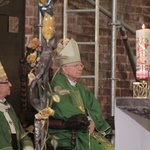 Abp Marek Jędraszewski w bazylice św. Brygidy