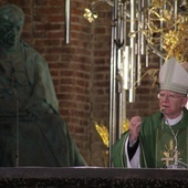 Abp Jędraszewski wygłosił homilię w bazylice św. Brygidy w Gdańsku.