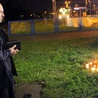 Marsz zakończył się modlitwą przy dworcu kolejowym, którą poprowadził ks. Paweł Czarnecki.