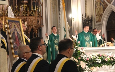 Eucharystii na zakończenie peregrynacji ikony MB przewodniczył ks. Grzegorz Zieliński.